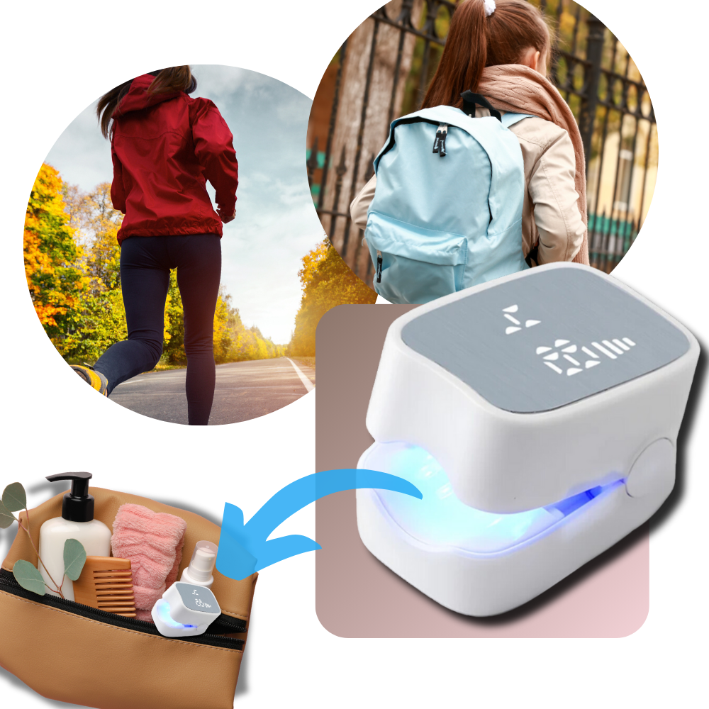 Dual Laser Nail Treatment Device with Blue Light and 7-Minute Auto Sessions