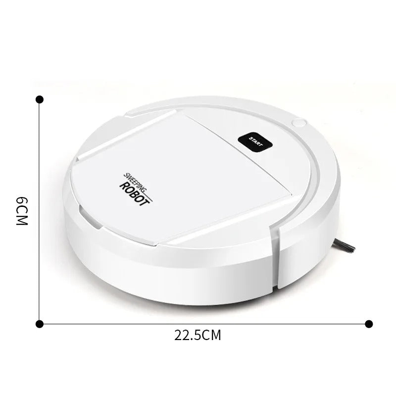 Robot Vacuum Cleaner with Quiet Operation and Pet Hair Filtration for Hard Floors