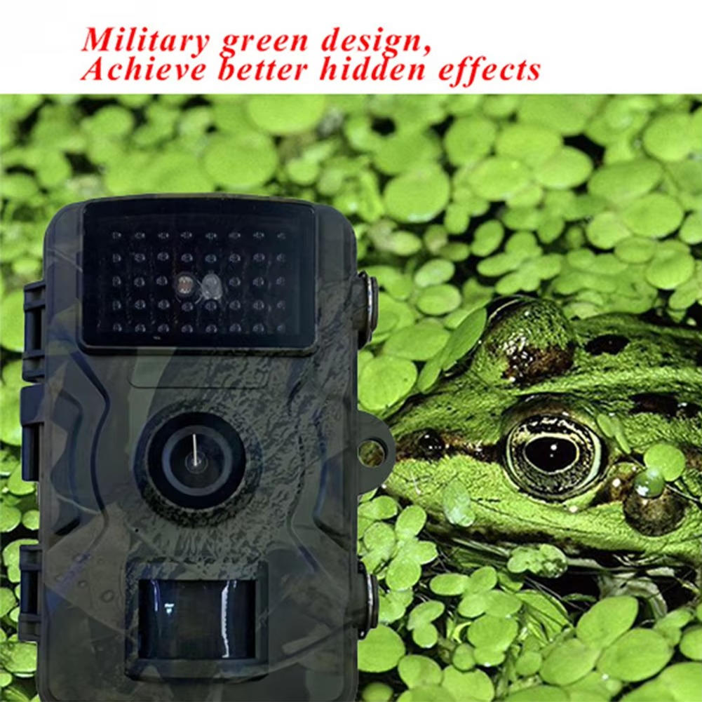 Wildlife Camera with 16MP Photos and Infrared Night Vision, 1080P HD Video