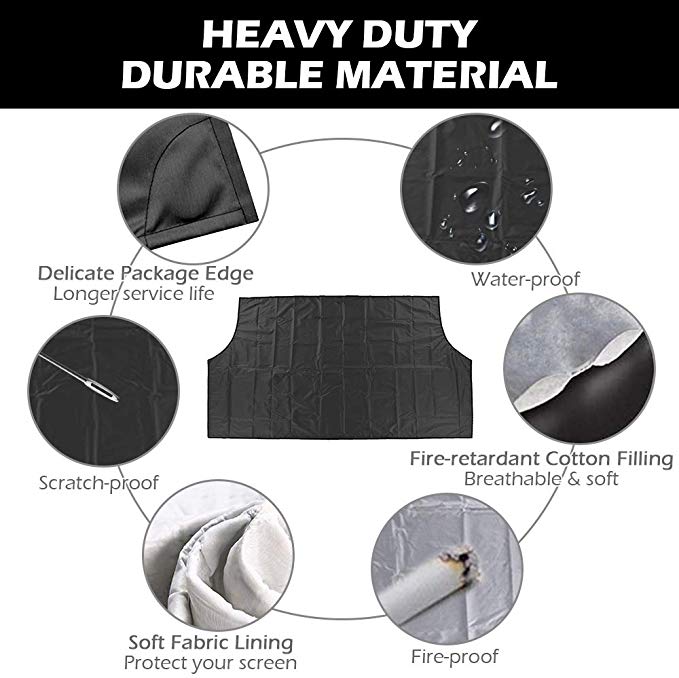 Windshield Cover with Six Magnets and Door Tuck Straps for Cars, Trucks, SUVs