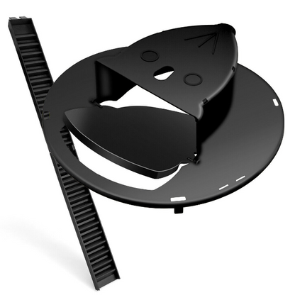 Bucket Cover Mouse Trap with Auto Reset Flip Slide and Dual Ladders