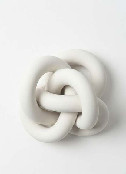 Abstract Knot Statue