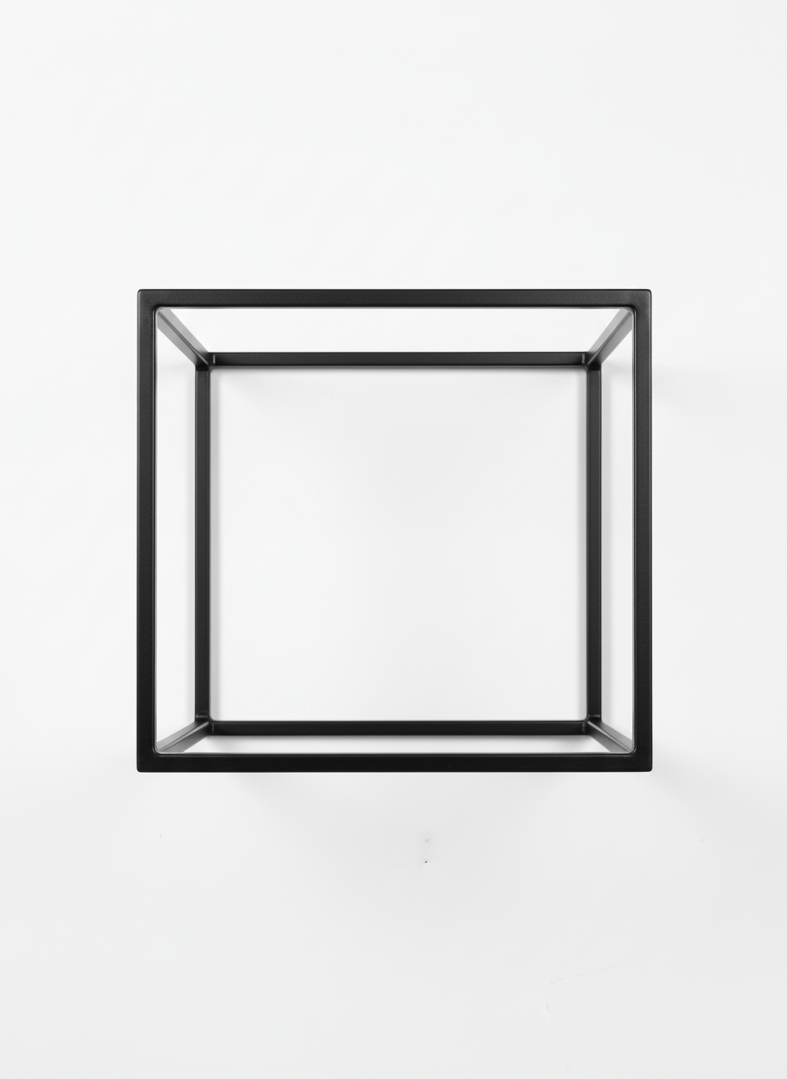 Square Wire Frame Decorative Basket