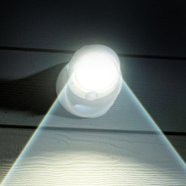 Motion Sensing LED Outdoor Light with Magnetic Base and Weatherproof Design