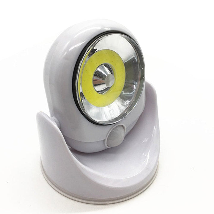 Motion Sensing LED Outdoor Light with Magnetic Base and Weatherproof Design