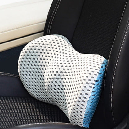 Lumbar Support Pillow with Removable Washable Cover and Natural Curve Design