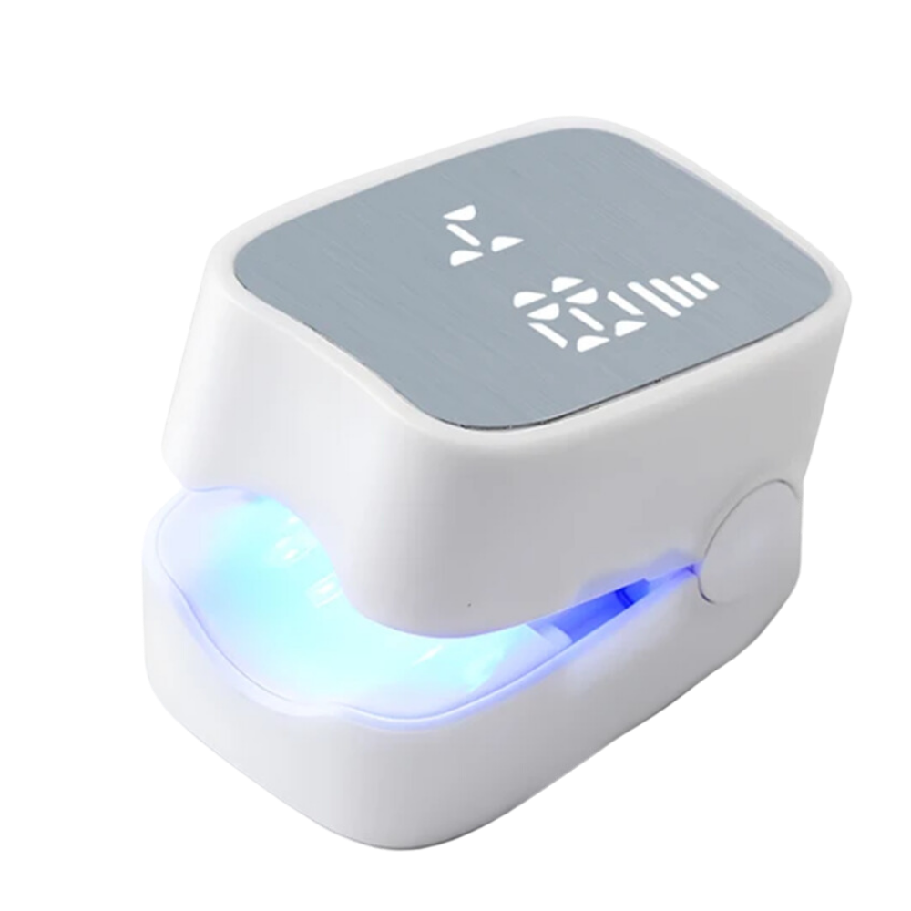 Dual Laser Nail Treatment Device with Blue Light and 7-Minute Auto Sessions