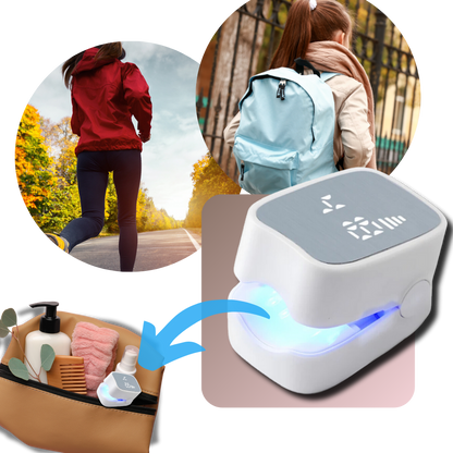 Dual Laser Nail Treatment Device with Blue Light and 7-Minute Auto Sessions