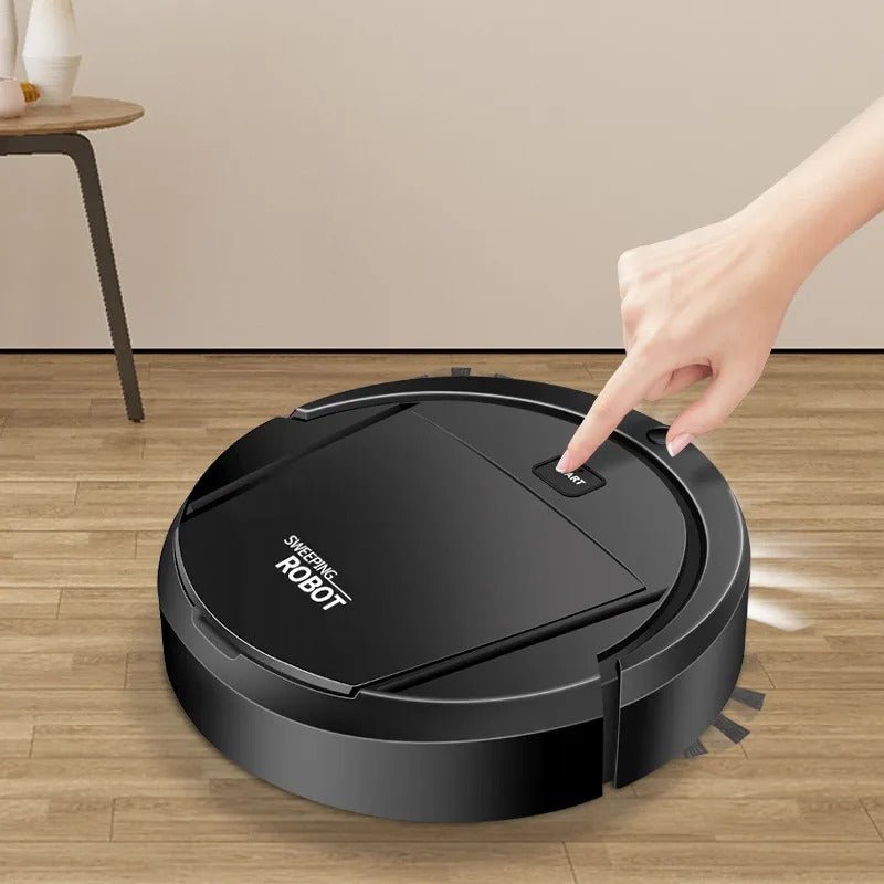 Robot Vacuum Cleaner with Quiet Operation and Pet Hair Filtration for Hard Floors