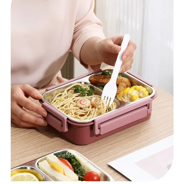 Stainless Steel Vacuum Insulated Food Container with Leak Proof Twist Lid and 12 Hour Heat Retention