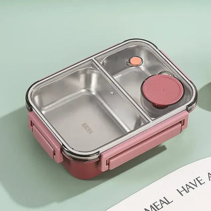 Stainless Steel Vacuum Insulated Food Container with Leak Proof Twist Lid and 12 Hour Heat Retention
