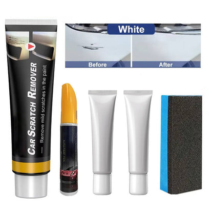 Automotive Scratch Repair Compound with Abrasive Formula and Wax Protection