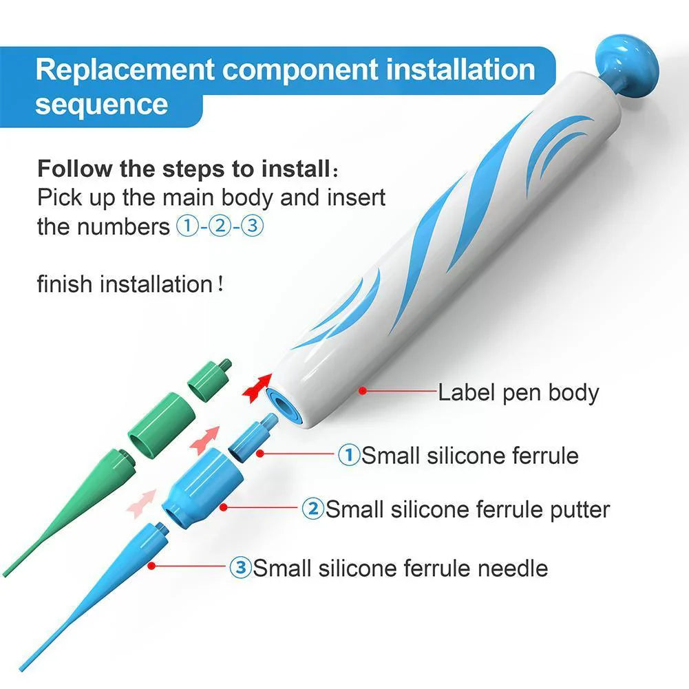 Skin Tag Removal Kit with Two Spring Sizes and 7-10 Day Process