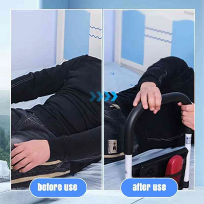 Bedside Assist Handle with Foam Padded Grip and Reinforced Steel Frame