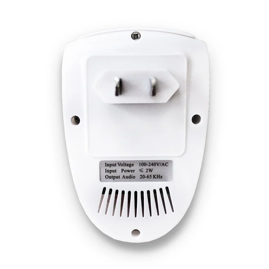 Ultrasonic Pest Repellent with Silent 20-65 kHz Waves and 215 Square Foot Coverage