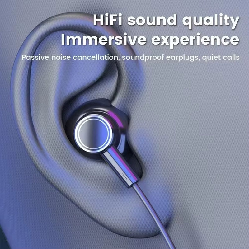 Wireless Neckband Earphones 5.3 – Waterproof Magnetic Sports Headset with LED Display & Stereo Sound