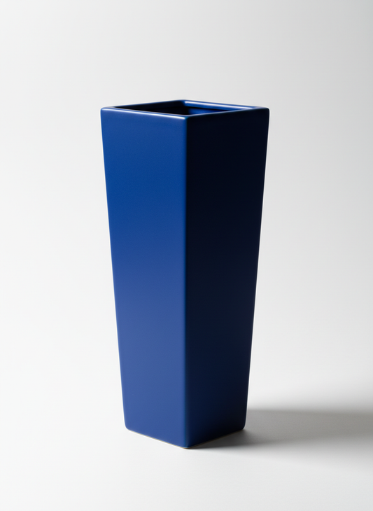 Square Tapered Modern Decorative Vase