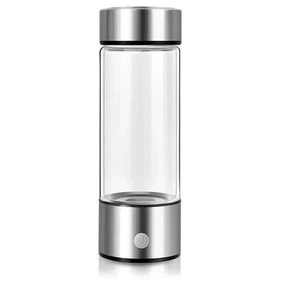 Portable Electrolysis Water Bottle with One-Button Hydrogen Enrichment and Rechargeable Battery