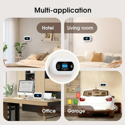 Carbon Monoxide Detector with LCD Display and 10-Year Battery Life