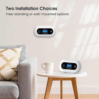 Carbon Monoxide Detector with LCD Display and 10-Year Battery Life