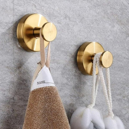 Suction Cup Wall Hooks with Twist Lock Mechanism for Smooth Surfaces, 10lb Capacity