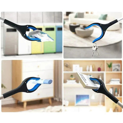 Foldable Grabber Reacher with 360-Degree Swivel Head and Ergonomic Handle