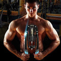 Adjustable Hydraulic Chest Exerciser with 20 Resistance Levels and Textured Grip Handles