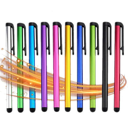 Capacitive Touch Screen Stylus Set with Soft Rubber Tips and Aluminum Body, 10 Pack