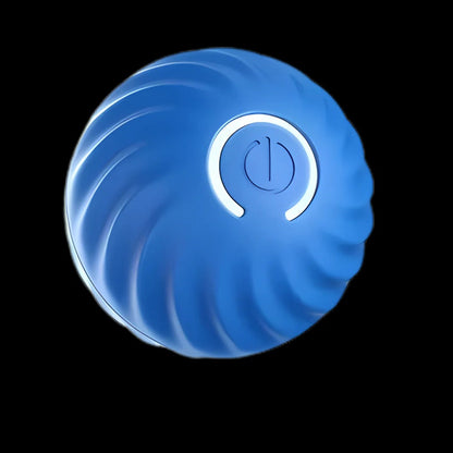 Self-Rolling Dog Ball with Automatic Obstacle Avoidance and Rechargeable Battery