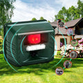 Ultrasonic Animal Repeller with Motion Sensor and Weather Sealed Housing for Gardens