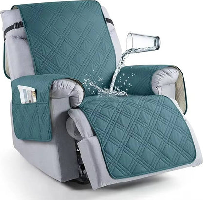 Recliner Cover with Waterproof Protection and Pet Hair Resistance, Machine Washable