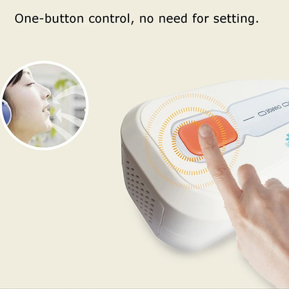 Waterless Sleep Equipment Sanitizer with Activated Oxygen and Automatic 30-Minute Cycle