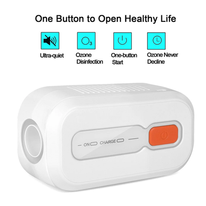 Waterless Sleep Equipment Sanitizer with Activated Oxygen and Automatic 30-Minute Cycle