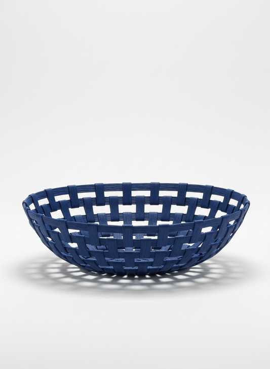Open Weave Oval Decorative Basket