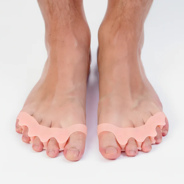 Silicone Toe Separator with Medical Grade Gel and Bunion Relief