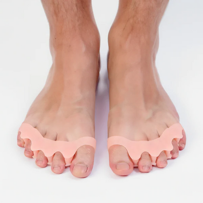 Silicone Toe Separator with Medical Grade Gel and Bunion Relief