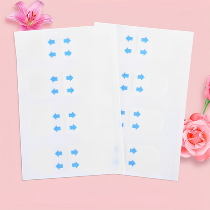 Facial Wrinkle Smoothing Tape with Transparent Adhesive, 40 Pieces