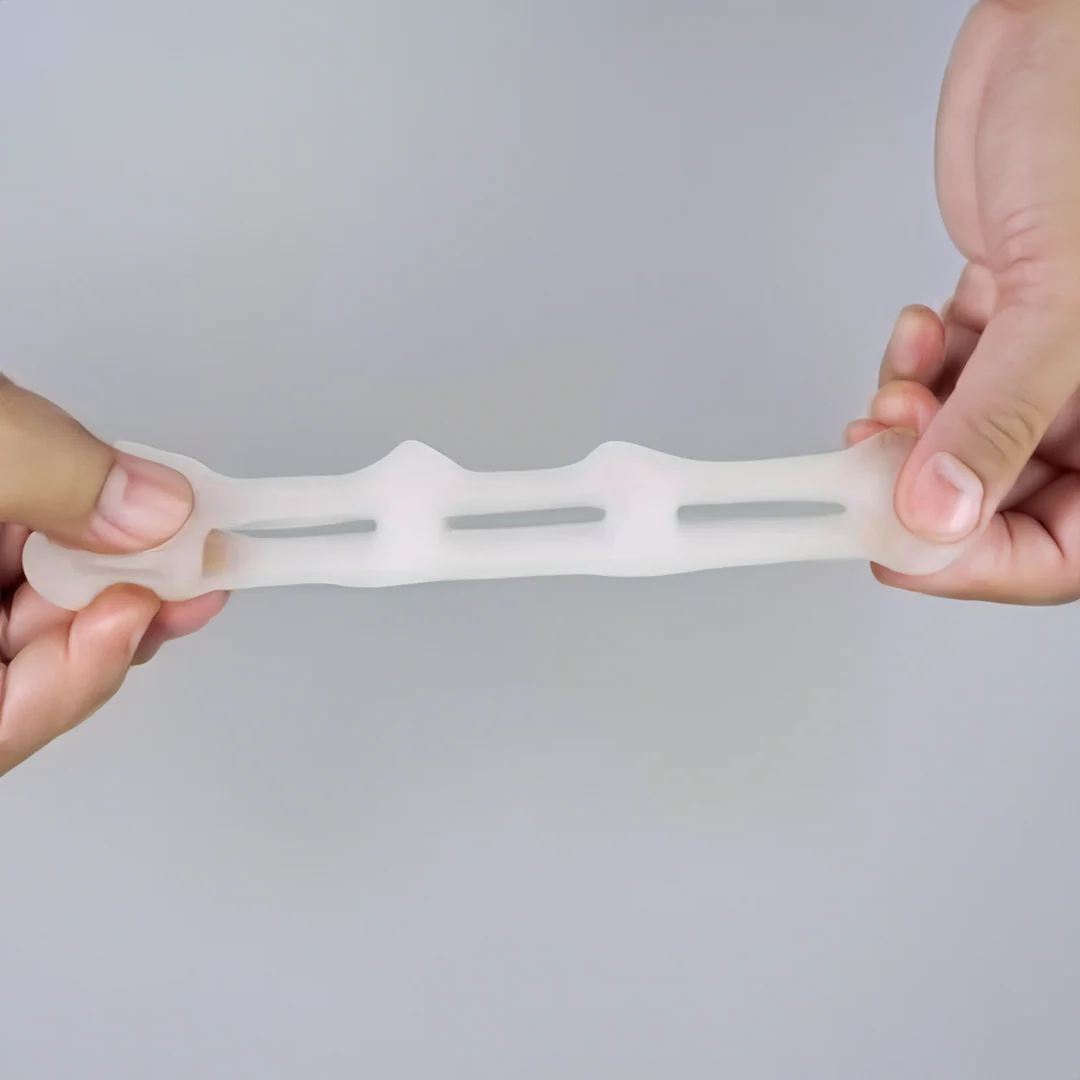 Silicone Toe Separator with Medical Grade Gel and Bunion Relief