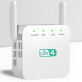 WiFi Signal Repeater with Wall Penetrating Antenna and Multi-Device Support