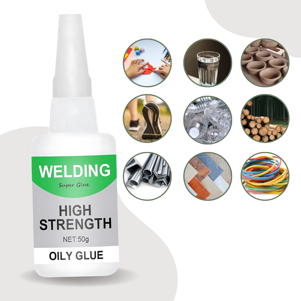 High Strength Clear Adhesive with Waterproof Bond and Flexible Shockproof Formula