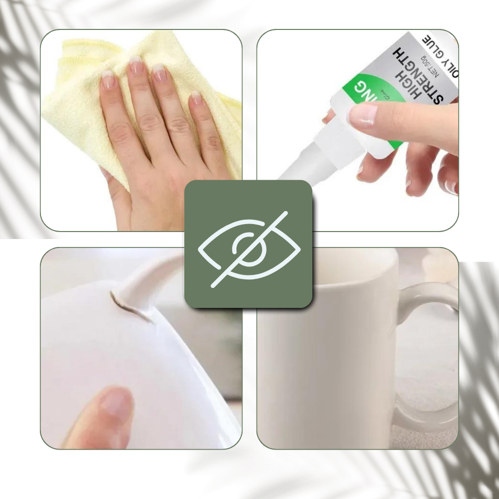 High Strength Clear Adhesive with Waterproof Bond and Flexible Shockproof Formula