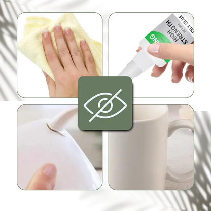 High Strength Clear Adhesive with Waterproof Bond and Flexible Shockproof Formula