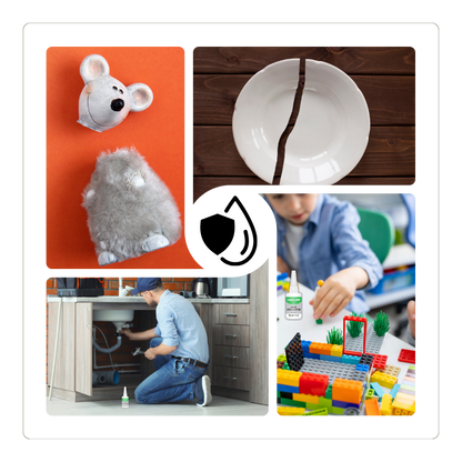 High Strength Clear Adhesive with Waterproof Bond and Flexible Shockproof Formula